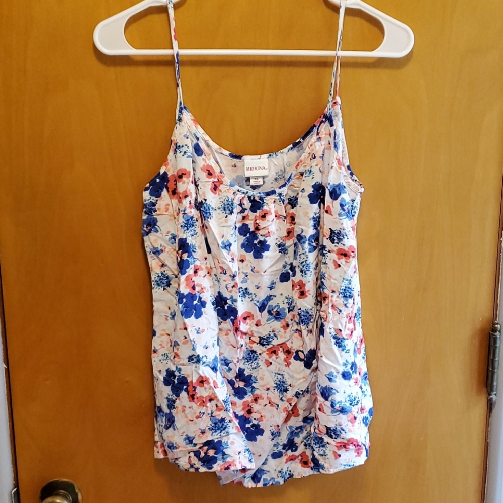 Merona Flowered tank top